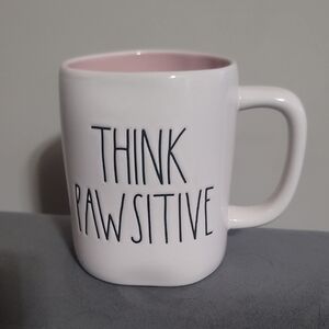 Rae Dunn Think Pawsitive Mug